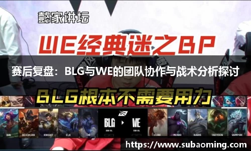 赛后复盘：BLG与WE的团队协作与战术分析探讨
